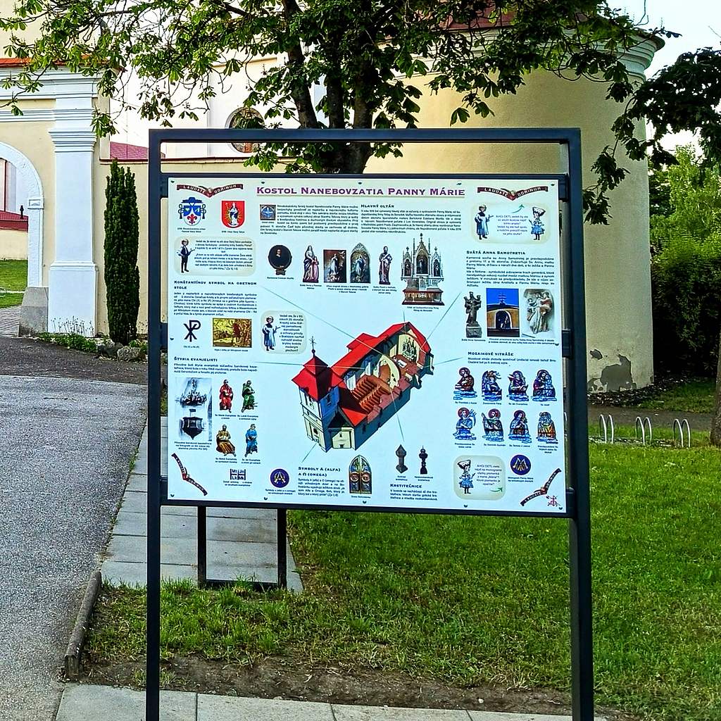 KOVOVÁ NÁUČNÁ TABUĽA
