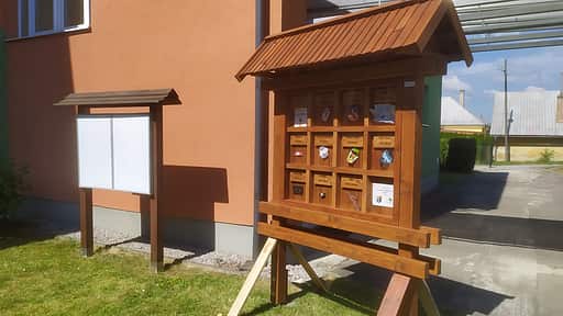 Tabuľa s rozkladom odpadu