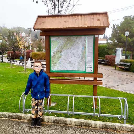 Mapa cyklo a turistických trás II, SCK