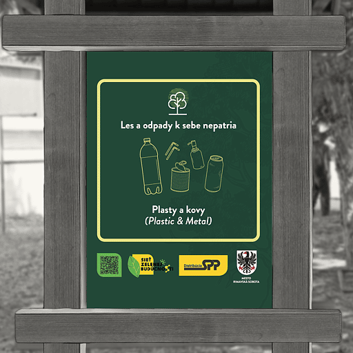 Triedenie odpadu - PLAST - označenie na kôš