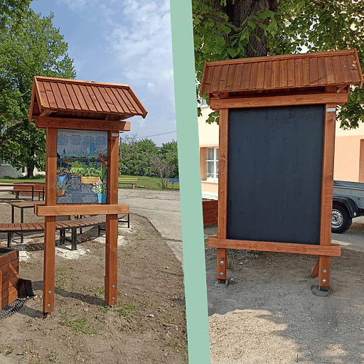 Učebňa v areáli školy