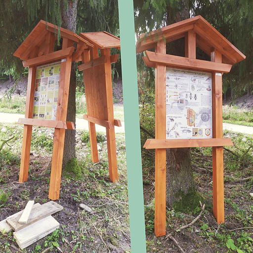 Tabule o včelách pre komunitnú včelnicu