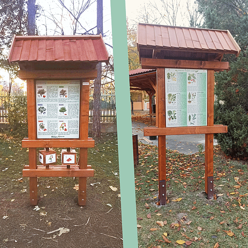 Drevené tabule o prírode pre ZŠ a MŠ